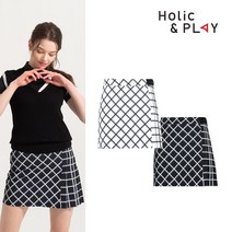 홀릭앤플레이 여성 플레인 큐롯 스커트-HB2WCU009