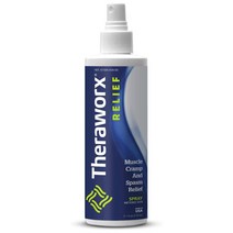 Theraworx 다리 발 종아리 허벅지 경련 및 근육통 완화 제 210ml, Spray