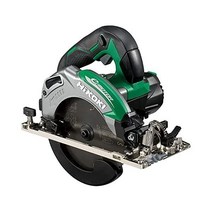 원형톱 HiKOKI 하이 코크 깊은 절삭 전자 원형 톱날 직경 165mm 1050W 역 5 ° 경사 절단기구 절입 깊이 조정기구 LED 라이트 부착 칩 톱별 판매 스트롱 블랙 C, 공격적인 녹색 165mm, 칩톱 별도 판매