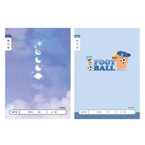 초등생 단체선물용 넓은 10칸 일기장 학용품선물 초등저학년 초3, 1개, 색상_혼합