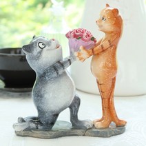 [트리빌리지] 멋진 고양이 프로포즈 거실 소품