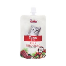 더캣츠 빅 베로베로 85g 고양이간식, 60개, 참치