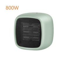 소형전기난로 800W 전기 히터 110/220V 방 난방 따뜻한 PTC 휴대용 공간 겨울 기계 데스크탑, 03 800W Green_02 EU