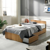 마리메종 로이400 서랍형 침대 싱글S 매트리스 제외, 없음/없음/없음