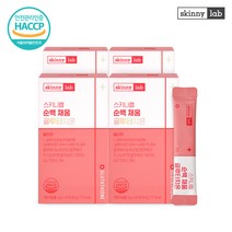 스키니랩 순백 채움 글루타치온 분말 14포 14일분, 4박스, 3g