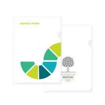 L자화일 주문제작 A4 실크인쇄 기업홍보물 1000개, 반투명