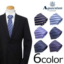 [최대 1000 엔 OFF 쿠폰] 아쿠아 스큐텀 AQUASCUTUM 넥타이 이탈리아 제 실크 비즈니스 결혼식 남성 브랜드
