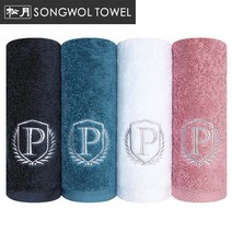 송월타올 프레스티지 40수 180g 호텔수건, 화이트, 10장