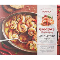 피코크 감바스 알 아히요 스파이시 280g, 아이스박스 포장, 1개