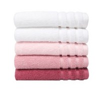 송월타월 프리미엄 호텔타월 150g 30수 면사, 화이트, 연핑크, 핑크, 진핑크, 5매