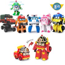 [ROI TOYS] 로보카폴리 변신로봇 친구들 7종 SET