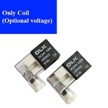 공압 전기 솔레노이드 밸브 5 방향 2 위치 4V210-08 제어 가스 마그네틱 AC220V 4mm-12mm 피팅, 07 Only Copper coil_03 AC110V
