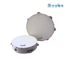 엔젤악기 엔젤 천연가죽 우드 프레임 탬버린, 20CM 탬버린