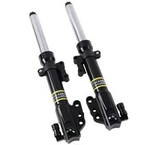 니우 전기 스쿠터 부품 30/33 코어 360mm 400mm 오토바이 프론트 포크 댐핑 쇼크 야마하 Cygnus-X BWS RSZ JOG Niu N1S NGT NQI UQI, [06] 33 core 400mm black