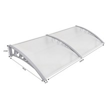 shade window door sun canopy 중공 시트 awning protection canopy awning 대피소 현관 앞 비 지붕 전망대 정원 hwc, 80x240cm, 협력사