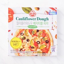 [메가마트]오뚜기 베지터블 컬리플라워도우 피자 405g, 1개
