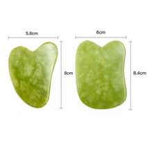 천연 제이드 과샤 스크래핑 플레이트 마사지 페이스 구아샤 슬리밍 뷰티 넥 씬 리프트 도구, 11 guashaA B