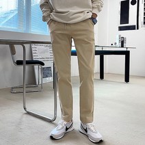 제타22 남성용 기본 베이직 겨울 본딩 기모 밴딩 면바지 팬츠 [1535]
