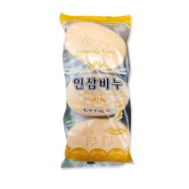 H 향긋한 인삼 미용 비누 90g (1팩3P 총12P), 향긋한 인삼 미용 비누 (1팩3P 총12P)