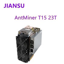 사용 된 BITMAIN Asic 광부 AntMiner T15 23T 7nm SHA256 PSU Bitcoin 광부보다 S9 S11 T17 WhatsMiner M3, 한개옵션0