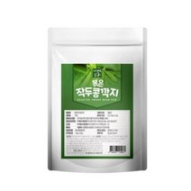 자연에다 볶은 작두콩깍지차, 100g, 4개