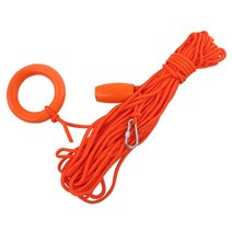수상 구조로프 인명 구조 안전 구조용 수상레포츠, 10mm 30m  링  후크반사 로프