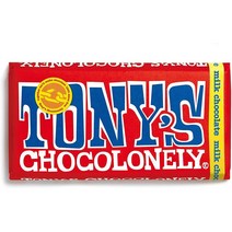 Tonys Chocolonely 토니스 초코론니 밀크 초콜릿 180g, 1개