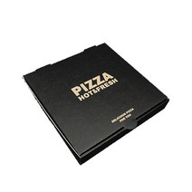크라프트 블랙 합지 피자박스 9인치/10인치/11인치/12인치/13인치/피자포장/피자배달/피자포장박스/피자방문포장/피자삼발이/손잡이박스/사각박스