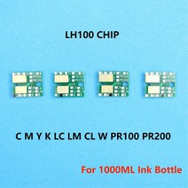 프린트 부품 Mimaki LH 1 LF1 UV 잉크 병 칩 For JFX 1631 호환, 09 LH100-PR100