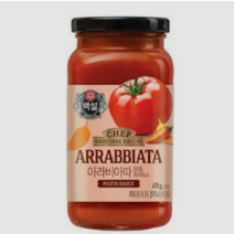 CJ제일제당 백설 아라비아따 토마토 파스타 소스 455g
