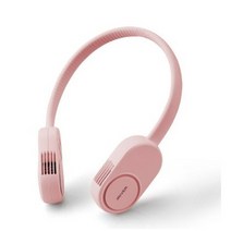 아이리버 플렉시블 넥밴드 선풍기, INF-D7, Lovely Pink