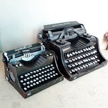 한글타자기 수동타자기 레트로 빈티지 수제 장식 옛날타자기 10, 사이즈 S 24cm18cm12cm