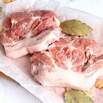 미트타임 국내산 돼지 덜미살 왕꽃살 꼬들살 특수부위 뒷고기, 2팩, 500g