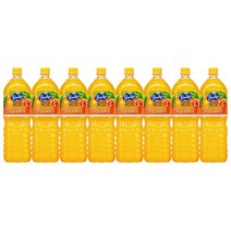 Bireleys 일본직배송 아사히 바야리스 오렌지주스 직장인음료 탕비실 홈카페 아침대용 1.5L 8개 1박스