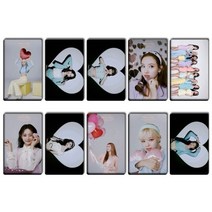10 개대 Kpop Twice Photocards 새 앨범 포뮬러 오브 러브 셀프 메이드 Lomo 카드 HD 포토 스티커 팬 컬렉션 선물, H11