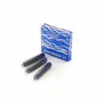 워터맨 잉크카트리지 미니/청색/6개입, 본상품선택