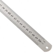 힘찬쇼핑_ 50cm자 쇠자 100cm쇠 50cm 철자 쇠자 직자 자, 1개