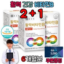 고농축 고함량 수용성 활력 엽산 비타민 B B12 B2 B6 B1 비오틴 나이아신 식약처인증