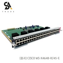 CISCO WS-X4648-RJ45-E 스위칭허브