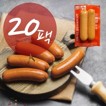 육식토끼 닭가슴살 소세지 100g 9종 20팩, 야채맛 20팩