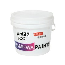 삼화페인트 벽면용 수용성 퍼티 수성코킹100 3.5L 백색