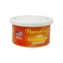 파라다이스에어 자동차 차량용 방향제 캔 선샤인시트러스