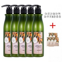 과일나라 컨퓸 아르간샴푸 750ml 5개, 1