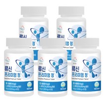 순수한줌 류신 프리미엄 정 1000mg x 60정 5개 (10개월분)