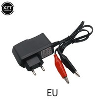 씨텍충전기 EV 범용 자동 6 V 1A 배터리 아기 버기 장난감 자동차 오토바이 리드 산성 봉인 된 볼트 1000ma, 01 육군 녹색, 육군 녹색