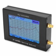 휴대용 소형 스펙트럼 분석기 스펙트럼 35‑4400mhz 추적 소스가 있는 3.5인치 tft usb2.0 usb3.0 단순 스위프 생성기