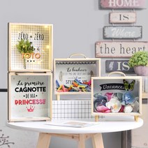 인테리어우드저금통, 1개