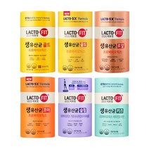 종근당 락토핏 생유산균 골드 코어 5x 장을 위한 로얄 키즈 슬림 1-6개, 5X 골드 50포x1개