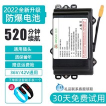 투휠보드 호버보드 대리기사 교체용 바떄리 전동휠 리튬배터리, 미상 방폭 파워 셀-알랑 전용 항속 520분