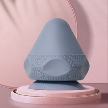 견갑골 마사지기 근막 삼각 형 볼 발바닥 등 허리 승모근 목 근육 이완 마사지 흡착 실리콘, 근막볼 블루